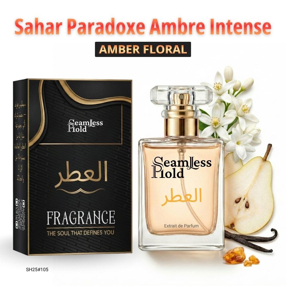 Sahar Paradoxe Ambre Intense White Floral Vanilla Amber Perfume for Women