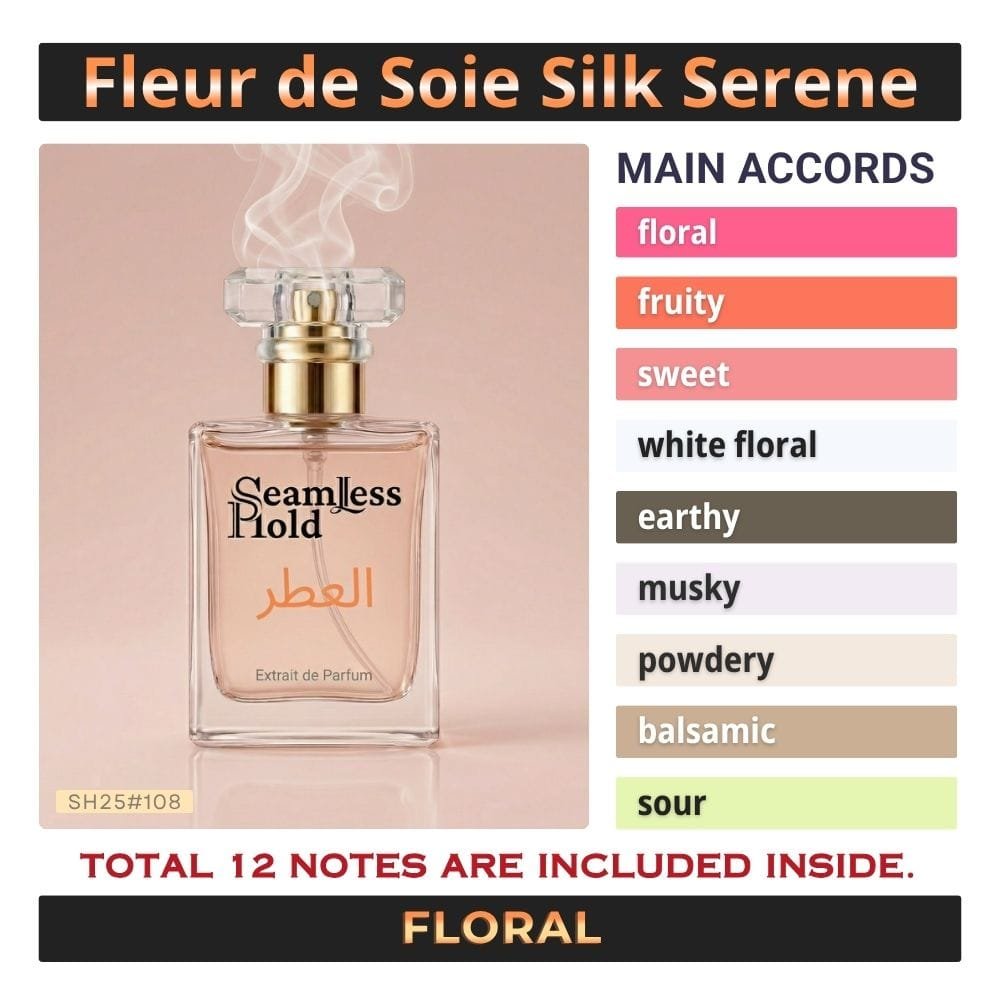 Fleur de Soie Silk Serene Soft Floral Fruity Perfume for Women - Image 4