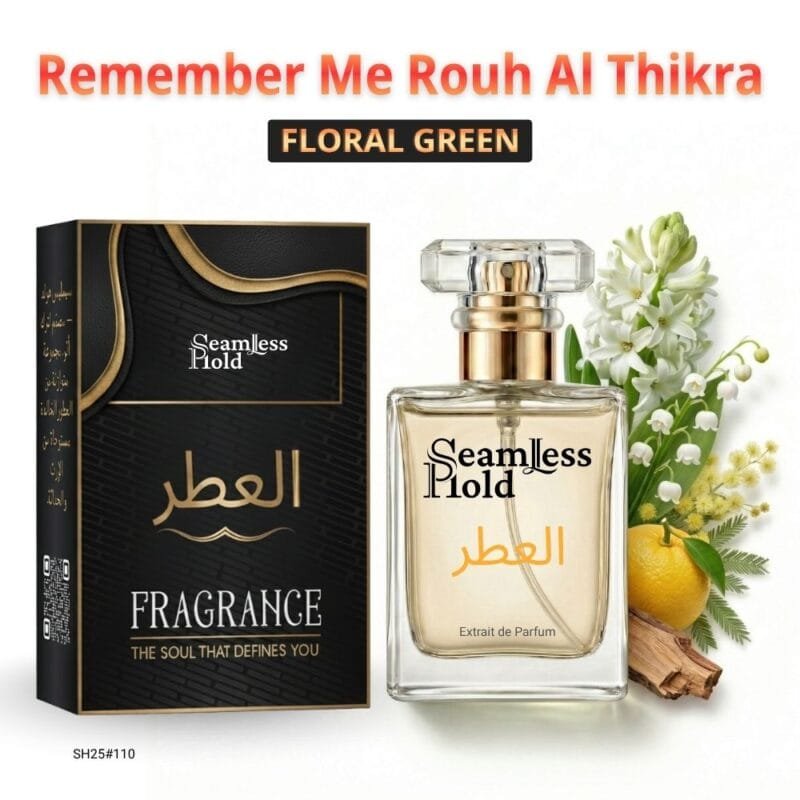 Remember Me Rouh Al Thikra Green Floral Citrus Perfume for Women