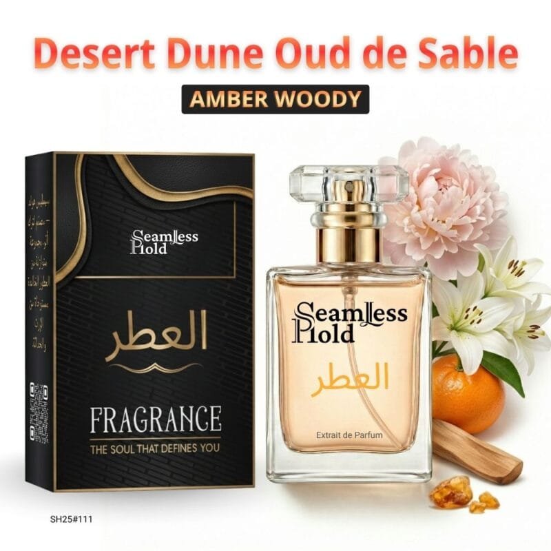 Desert Dune Oud de Sable Amber Woody Balsamic Perfume for Women