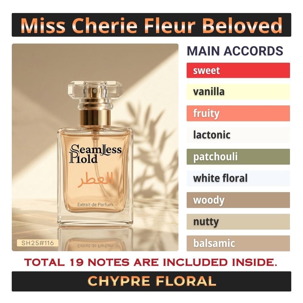 Miss Cherie Fleur Beloved Sweet Floral Vanilla Patchouli Perfume for Women - Image 4