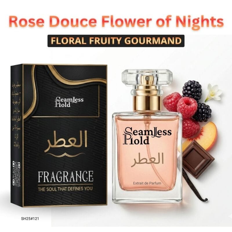 Rose Douce Flower of Nights Fruity Floral Chocolate Vanilla Perfume for Women