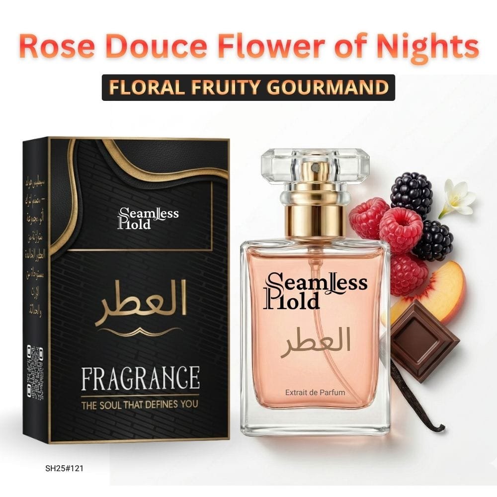 Rose Douce Flower of Nights Fruity Floral Chocolate Vanilla Perfume for Women