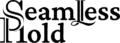 seamless hold logo black