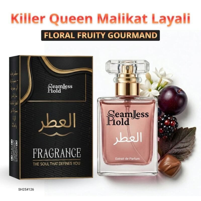 Killer Queen Malikat Layali Fruity Floral Praline Patchouli Perfume for Women