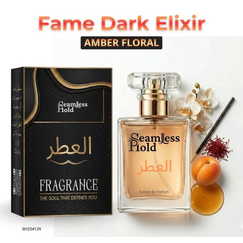Fame Dark Elixir Honey Apricot Floral Amber Perfume for Women