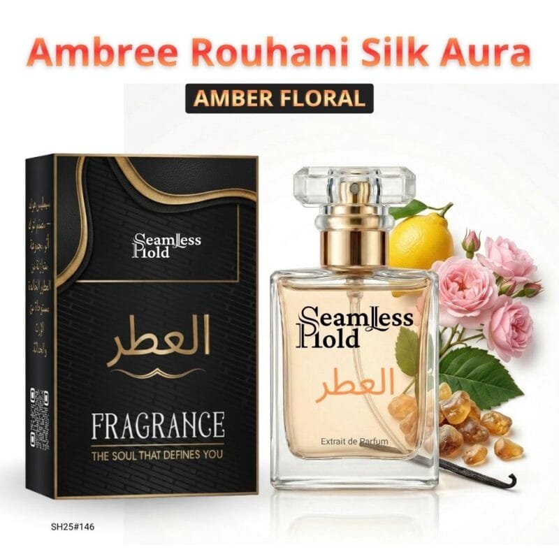 Ambree Rouhani Silk Aura Amber Rose Patchouli Perfume for Women