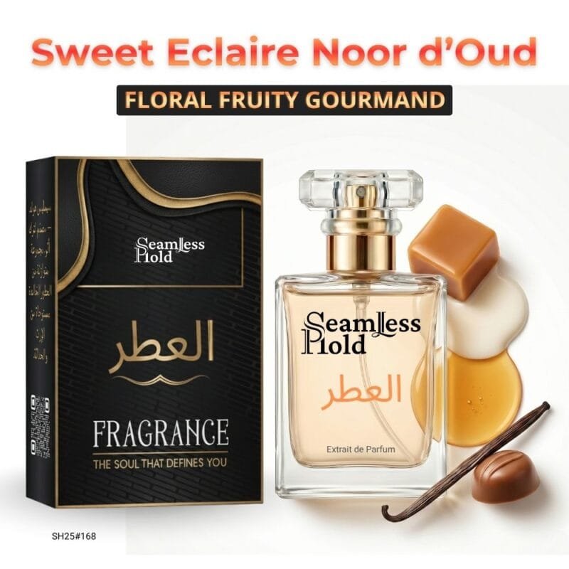 Sweet Eclaire Noor d’Oud Sweet Caramel Vanilla Musk Perfume for Women
