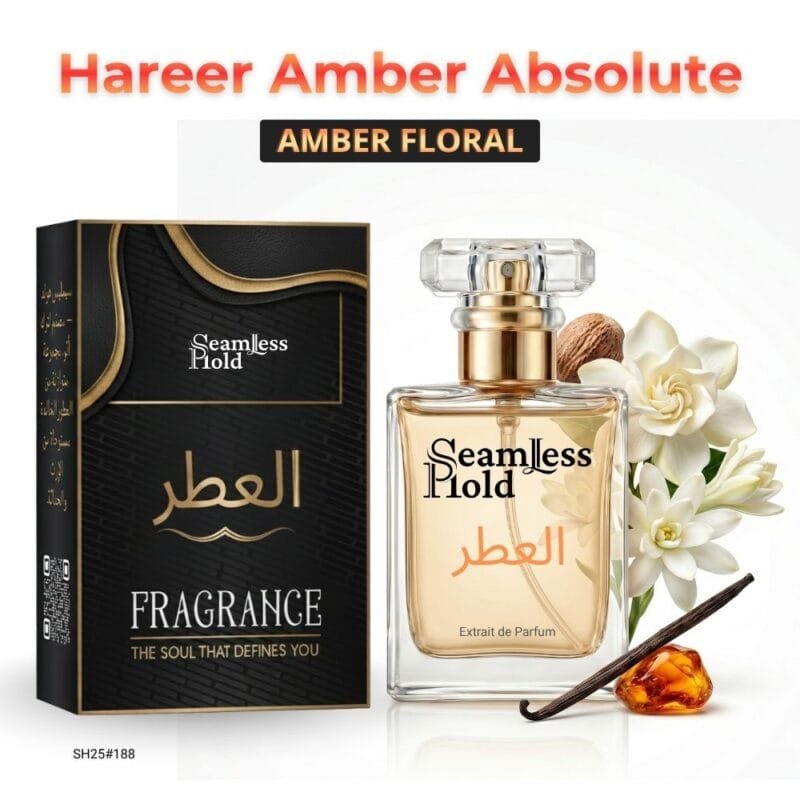Hareer Amber Absolute White Floral Vanilla Amber Perfume for Women