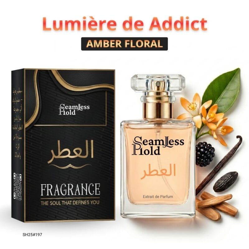 Lumière de Addict Vanilla White Floral Amber Perfume for Women