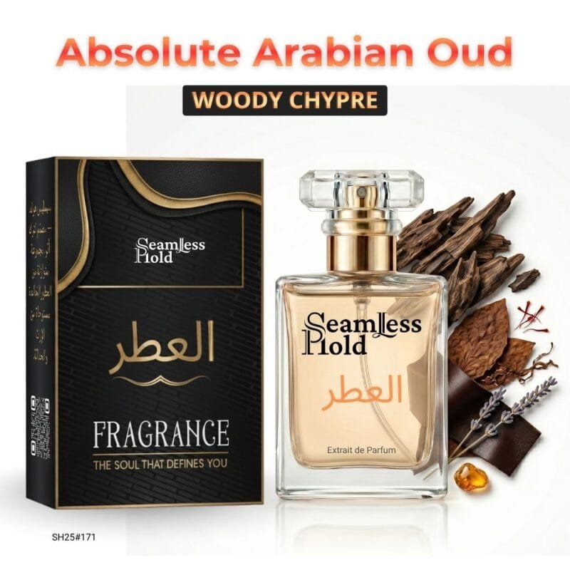 Absolute Arabian Oud Saffron Rose Leather Perfume for Women and Men