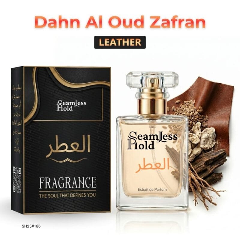 Dahn Al Oud Zafran Saffron Leather Perfume for Women and Men