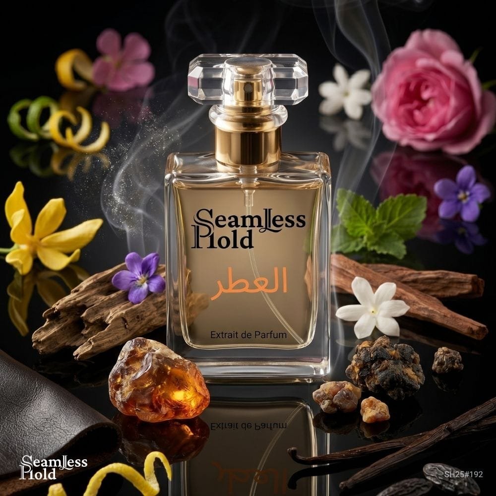 Amber Night Essence Rose Saffron Oud Perfume for Women and Men - Image 3