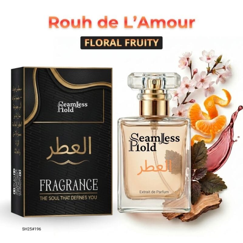 Rouh de L’Amour Rose Vanilla Musk Perfume for Women and Men