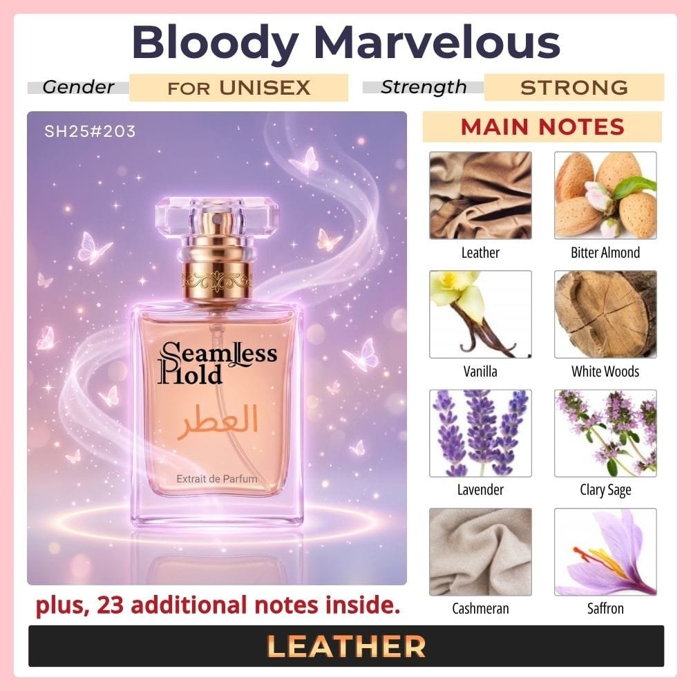 Bloody Marvelous Leather Almond Tonka Perfume for Women and Men - Image 2