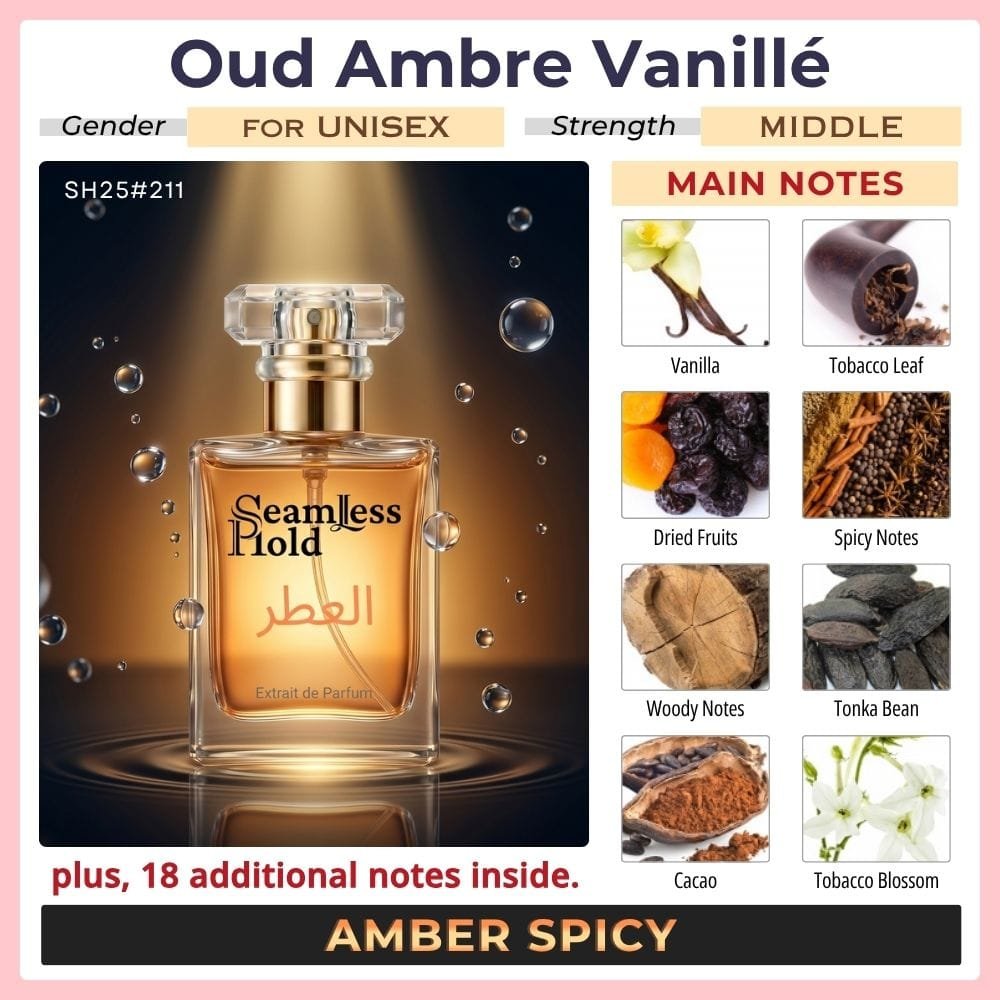 Oud Ambre Vanillé Tobacco Vanilla Cacao Perfume for Women and Men - Image 2