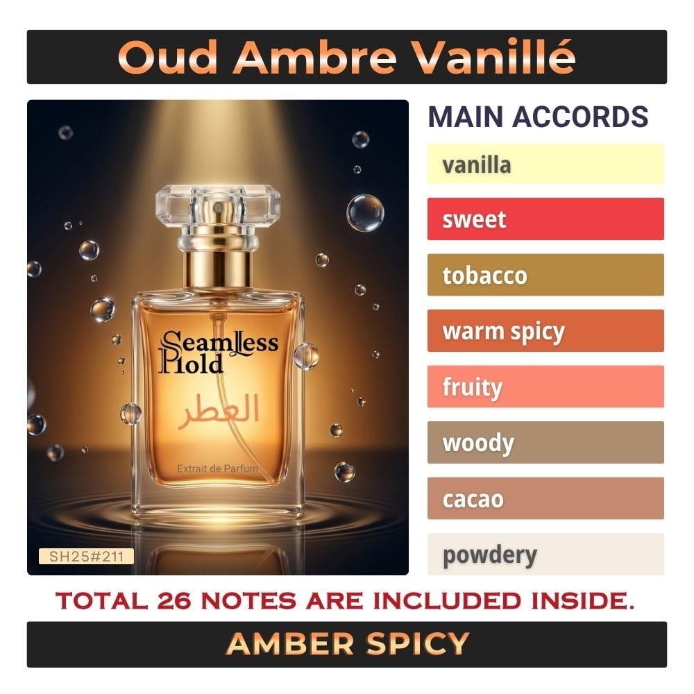 Oud Ambre Vanillé Tobacco Vanilla Cacao Perfume for Women and Men - Image 4
