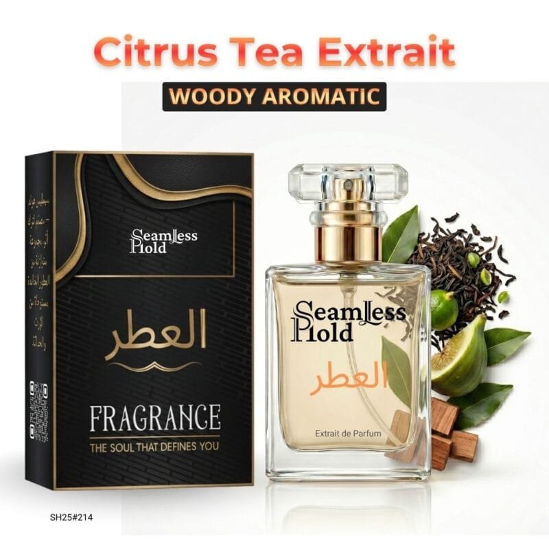 Citrus Tea Extrait Bergamot Black Tea Musk Perfume for Women and Men