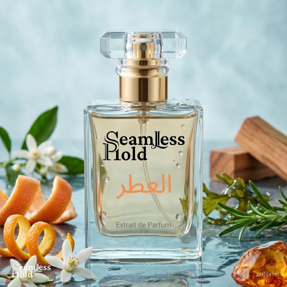 Ocean Depth Aqua Elixir Grapefruit Neroli Seaweed Rosemary Cedar Amber Perfume for Men - Image 3