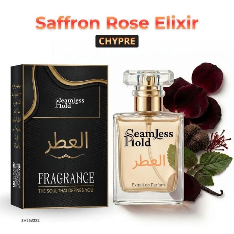 Saffron Rose Elixir Saffron Patchouli Perfume for Women and Men