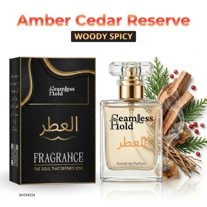 Amber Cedar Reserve Cedar Cypress Benzoin Perfume for Women and Men